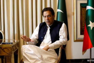 Imran khan Sitting on chair